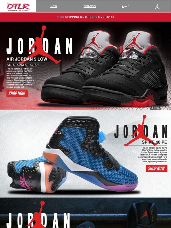 DTLR Down Town Locker Room Get Your Latest Jordan S Milled