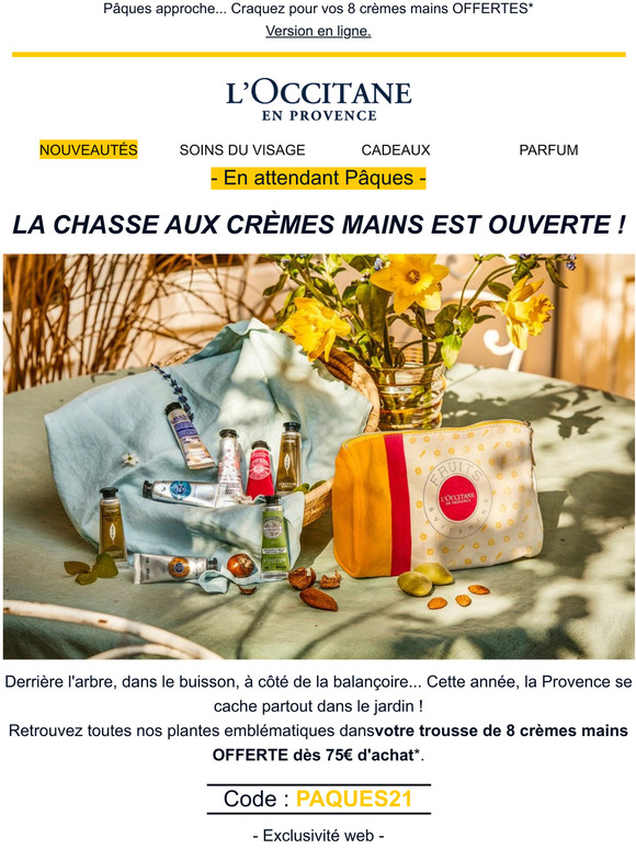 L Occitane La Chasse Aux Ufs Est Ouverte Milled