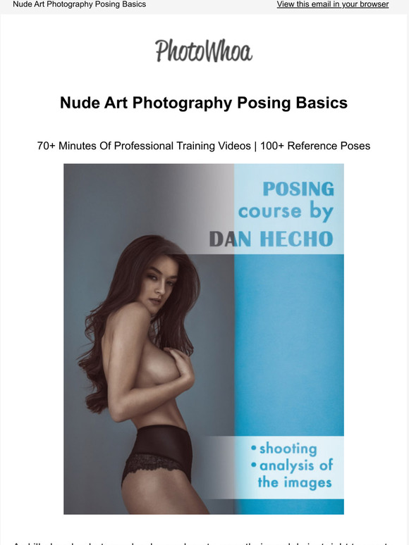 Photowhoa NSFW 70 Min Posing Guide For A Successful Nude Photography