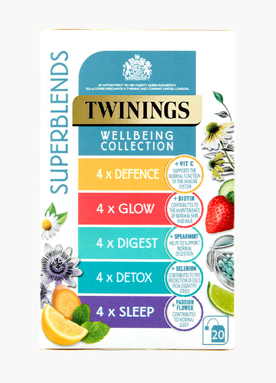 Twinings Teashop Introducing Our New Superblends Wellbeing