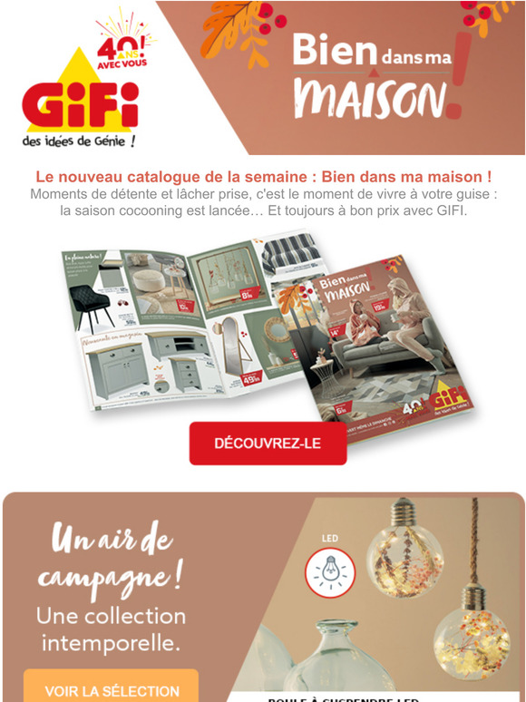 Gifi Nouveau Catalogue Bien Dans Ma Maison Milled