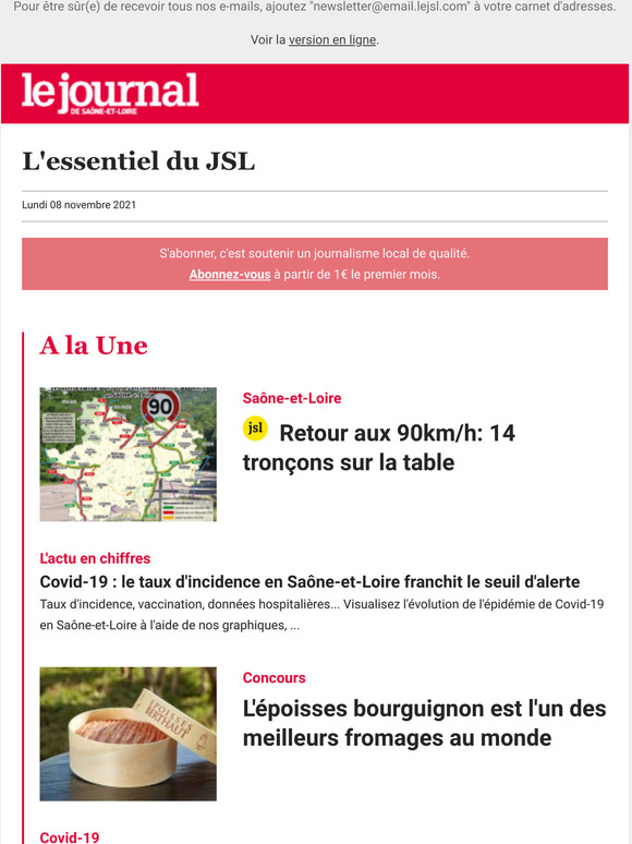 Le Jsl L Essentiel Du Jsl Retour Aux Km H Tronons Sur La Table