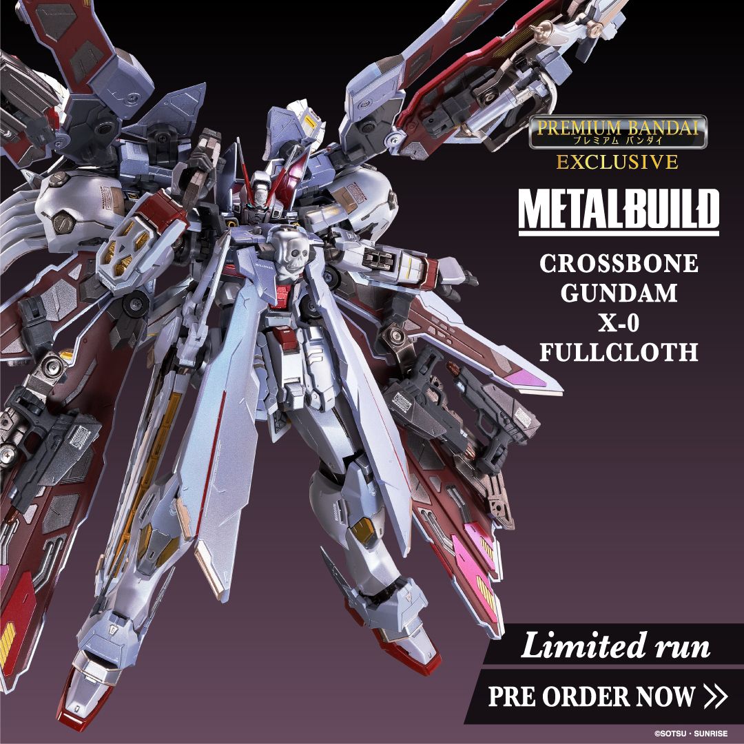 Metal Build Crossbone Gundam X Fullcloth Milled