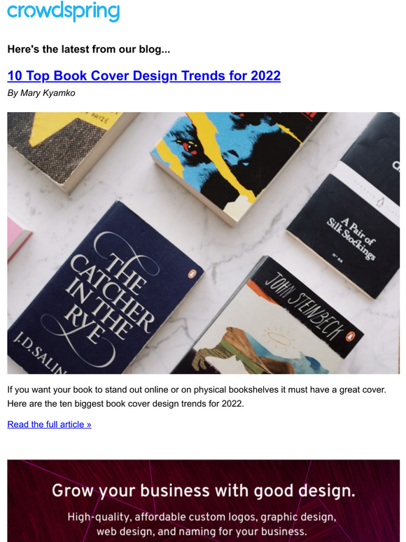 Crowdspring Crowdspring Blog Top Book Cover Design Trends For