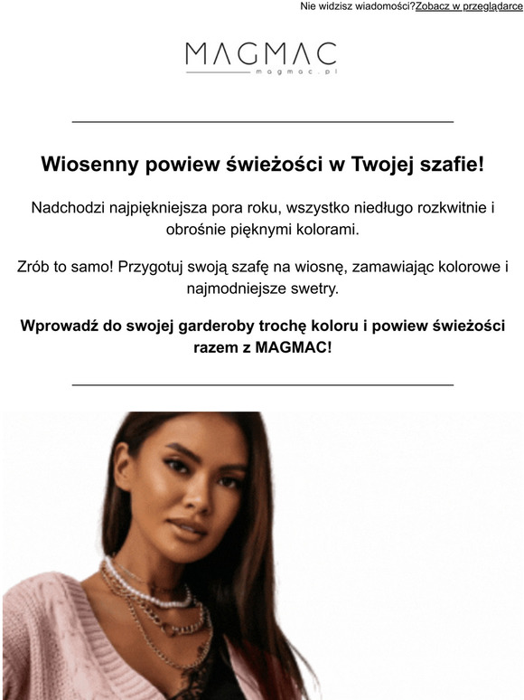 MagMac PL Wiosenny Powiew W Twojej Szafie Sprawd Nasze Swetry Milled