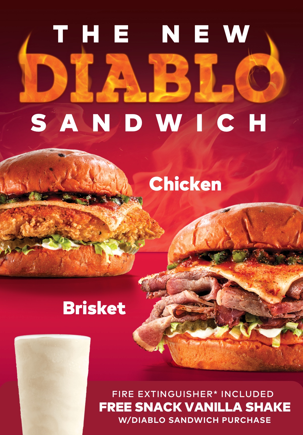 Arby S Diablo Sandwich So You Need A Fire Extinguisher Milled