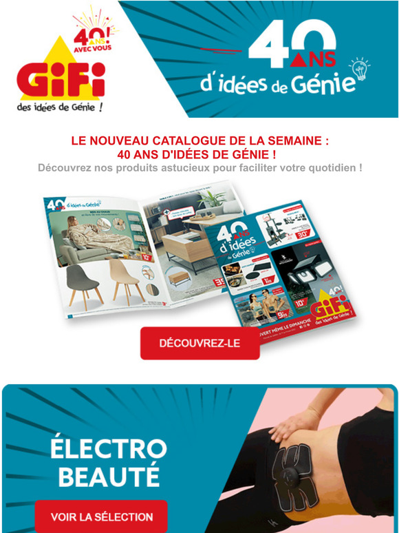 Gifi Nouveau Catalogue Nos Produits Astucieux Milled