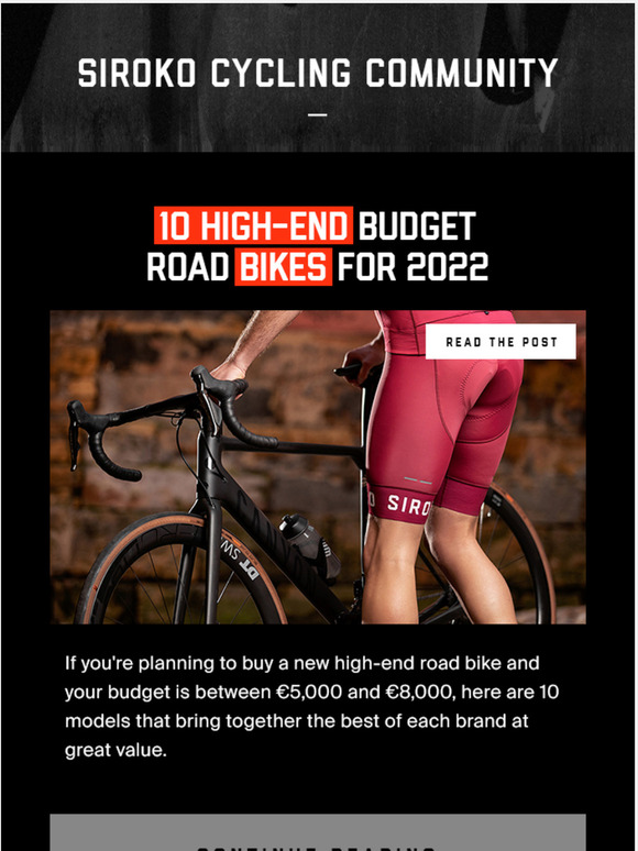 Siroko High End Budget Road Bikes For Siroko Cycling