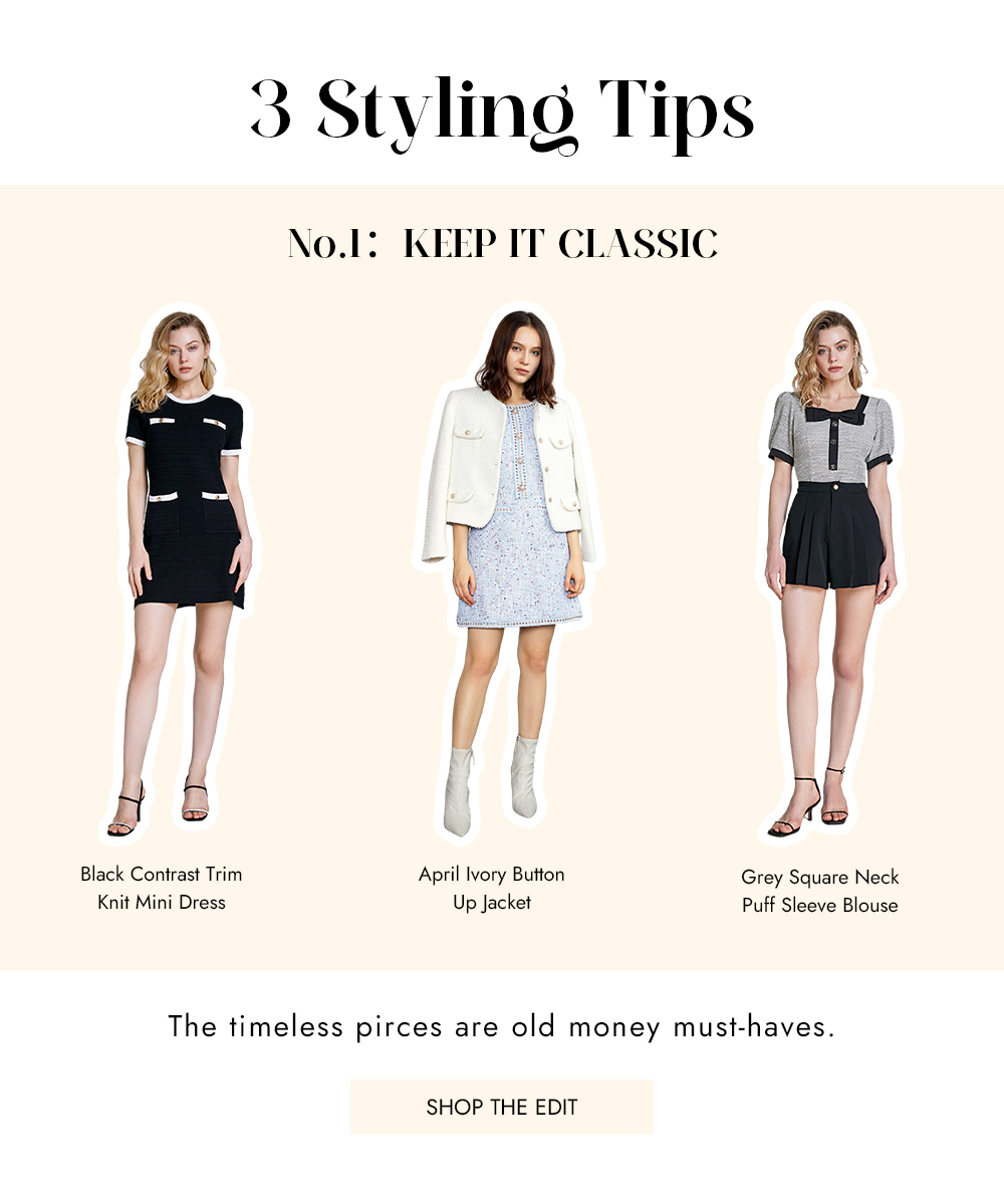 J ING 3 Styling Tips To Dress Like Old Money Milled