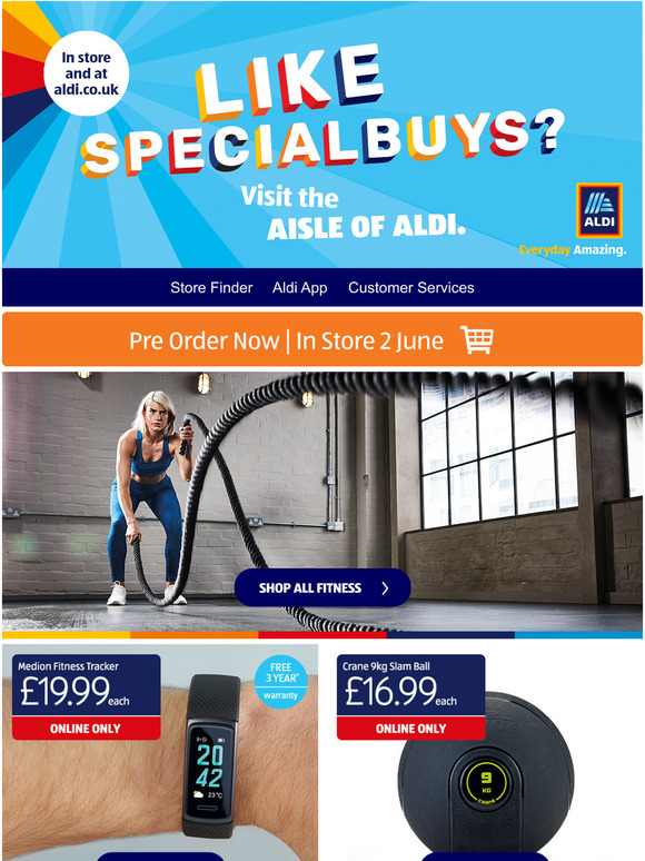 Aldi This Weeks Specialbuys Are Now Available For Pre Order Milled