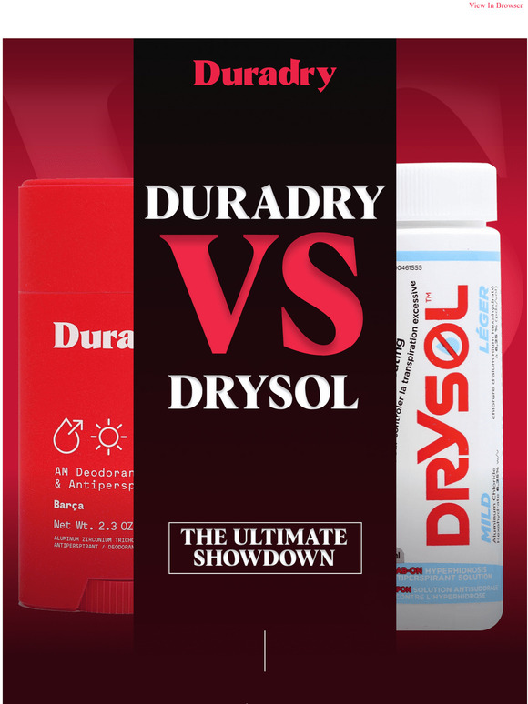 Novadore Usa Inc Duradry Vs Drysol A Side By Side Comparison Milled