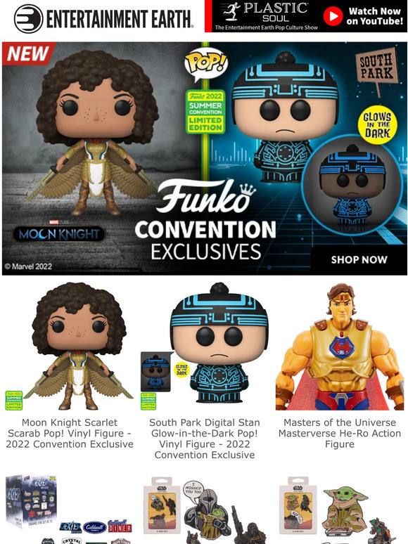 Entertainmentearth New Funko Convention Exclusives Just Dropped