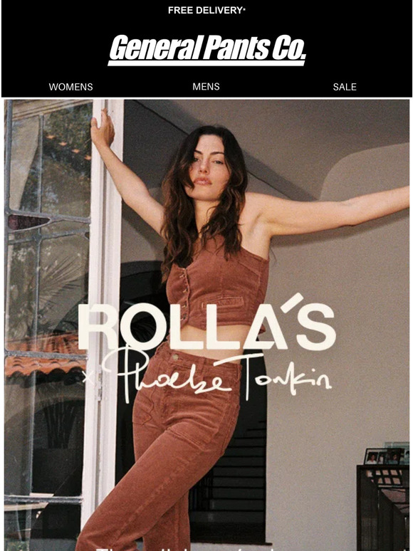 General Pants ROLLAS X PHOEBE TONKIN Milled