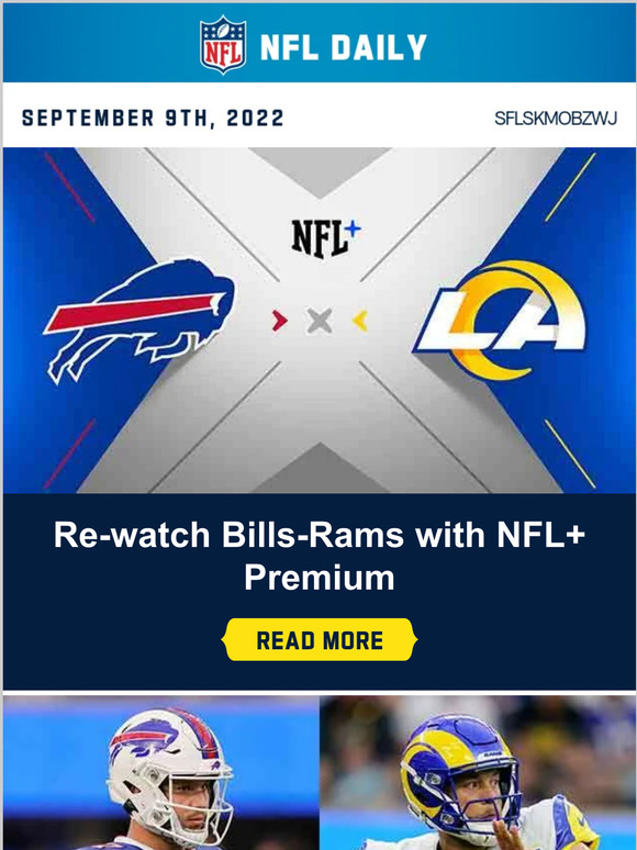 NFL Gamepass DK Re Watch 2022 NFL Kickoff Game With NFL Premium Milled