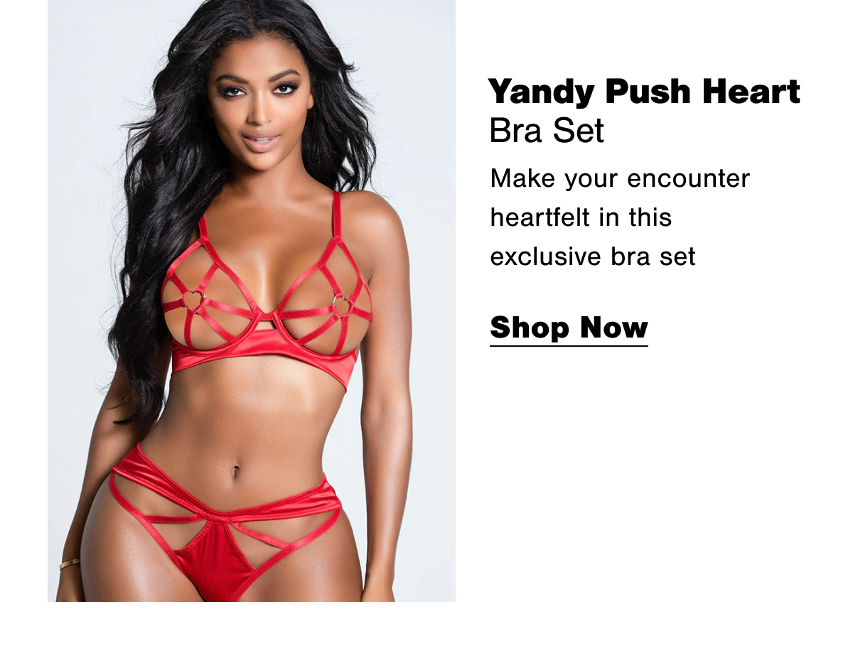 Yandy Warning Ultra Sexy Lingerie Ahead Milled