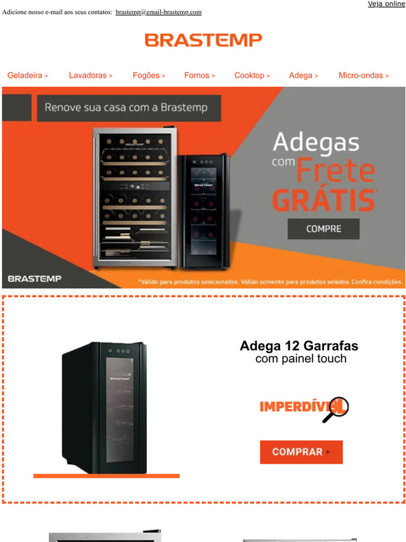 Brastemp Super Oferta Adegas Milled