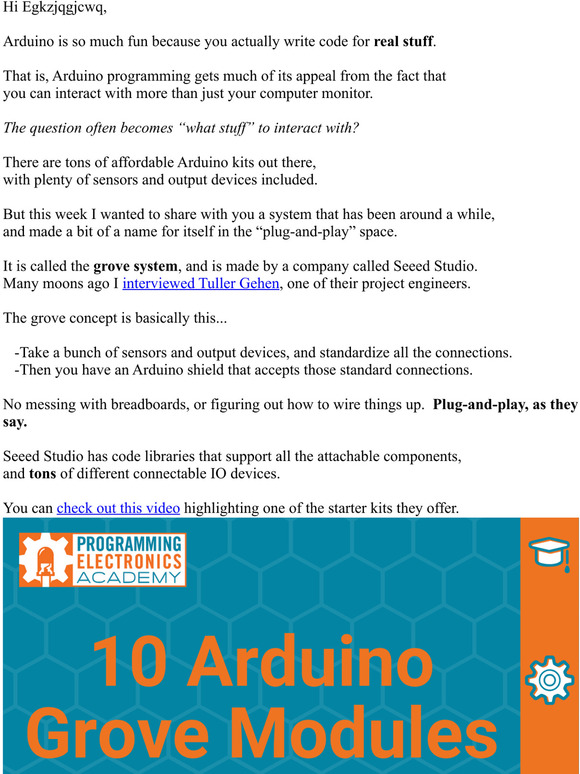 Programming Electronics Academy 10 Arduino Grove Sensors Just The