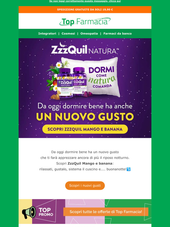 Top Farmacia Farmacia Online Italiana Scopri Il Nuovo Gusto Zzzquil