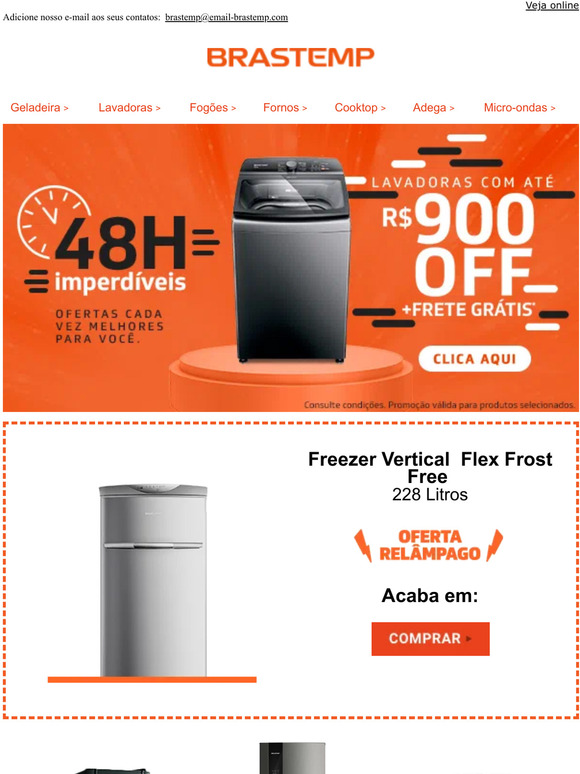 Brastemp Sextou SUPER Oferta Milled