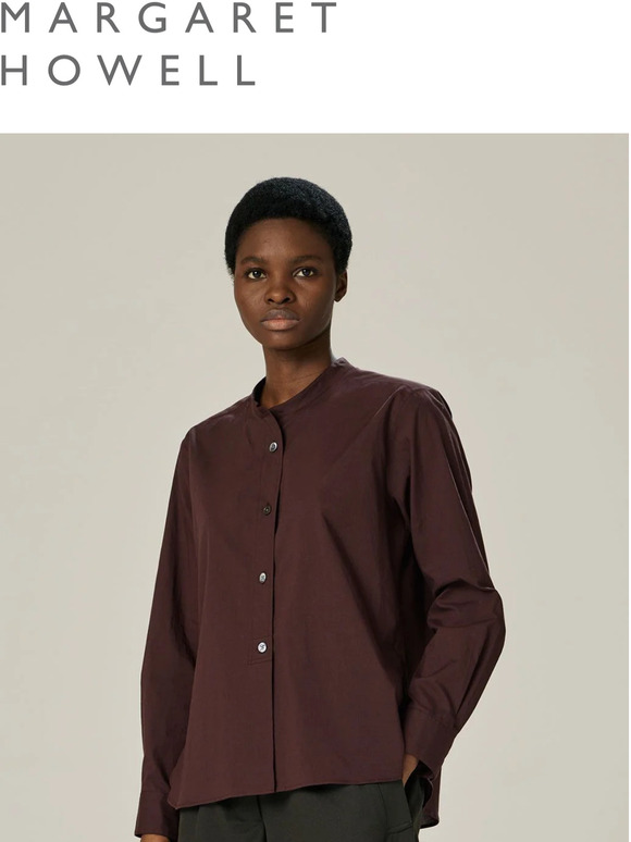 Margaret Howell Autumn Shirting Milled