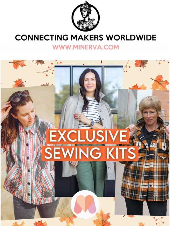 Minerva 10 New Minerva Autumn Jacket Sewing Kits Out Now Milled