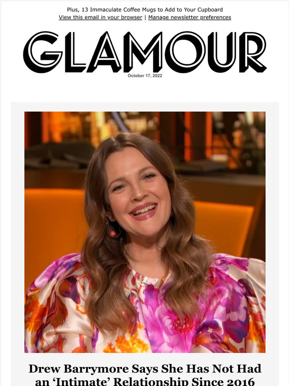 Glamour Drew Barrymore Reveals She Hasn T Had Sex In Years Milled