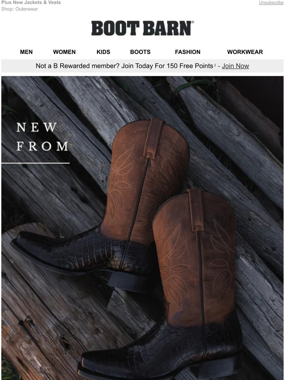 BootBarn New Boots From Moonshine Spirit Milled