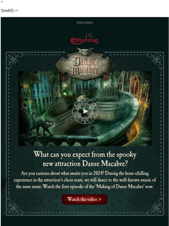 Efteling Discover Danse Macabre The New Efteling Attraction Milled