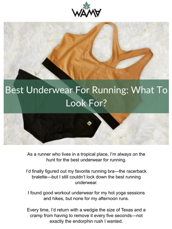 Wama Underwear Best Underwear For Running What To Look For Milled