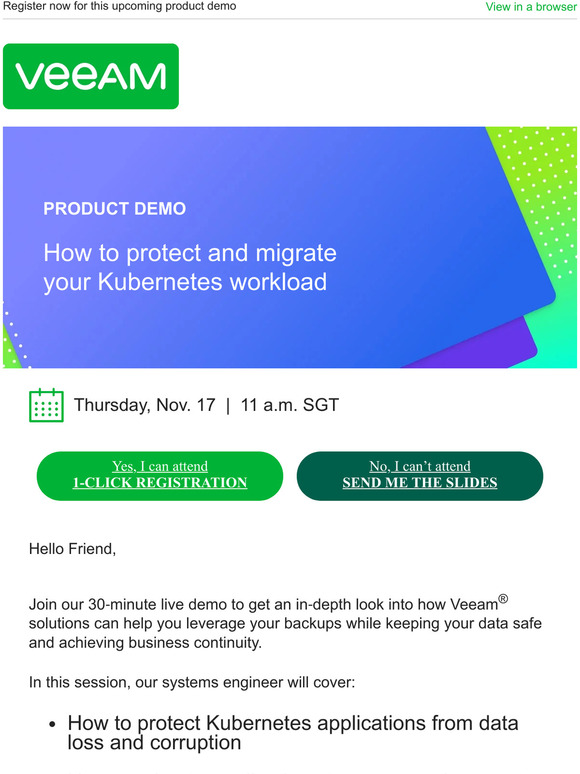 Veeam Performance Marketing Program How To Protect And Migrate Your