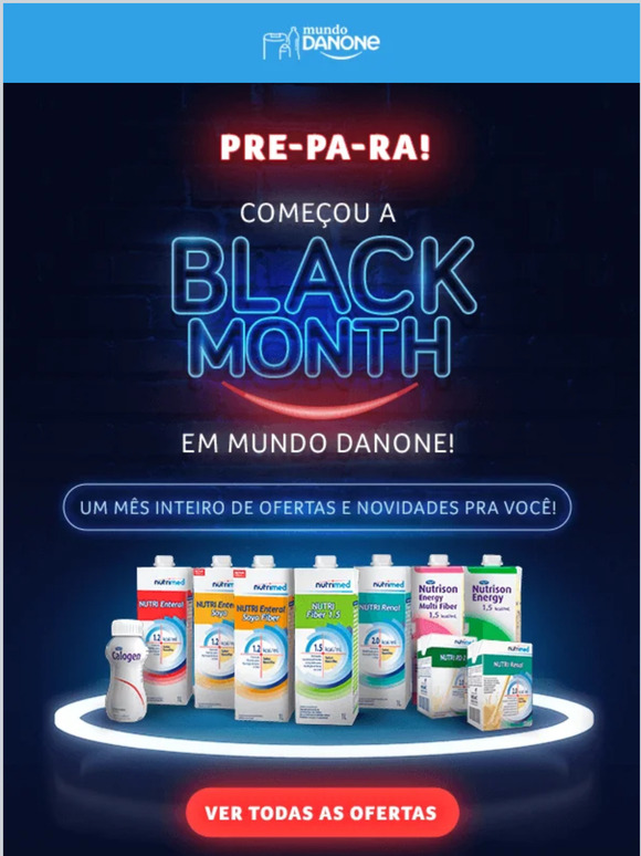 Mundo Danone BR Tá sabendo Começou a BLACK MONTH Milled