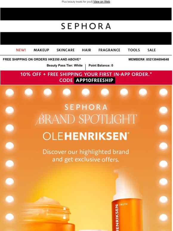 Sephora Sephora Brand Spotlight Ole Henriksen Milled