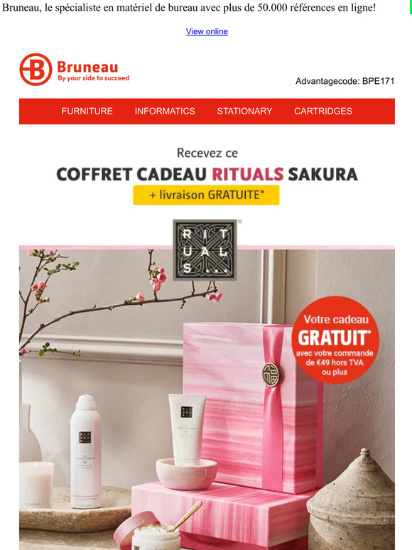 JM Bruneau Faites Vous Plaisir Avec Ce Coffret Cadeau Rituals Sakura