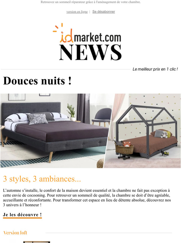 IDMarket FR Tous Nos Conseils Pour Une Chambre Parfaite Milled