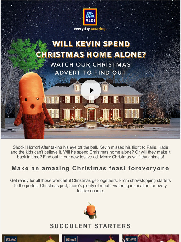 Aldi Will Kevin Be Home Alone This Christmas Milled