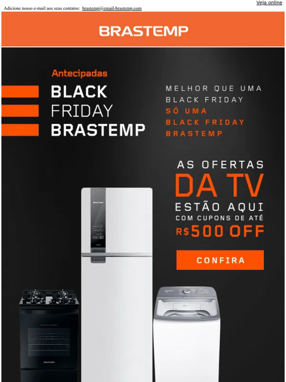 Brastemp As ofertas da TV estão aqui Milled