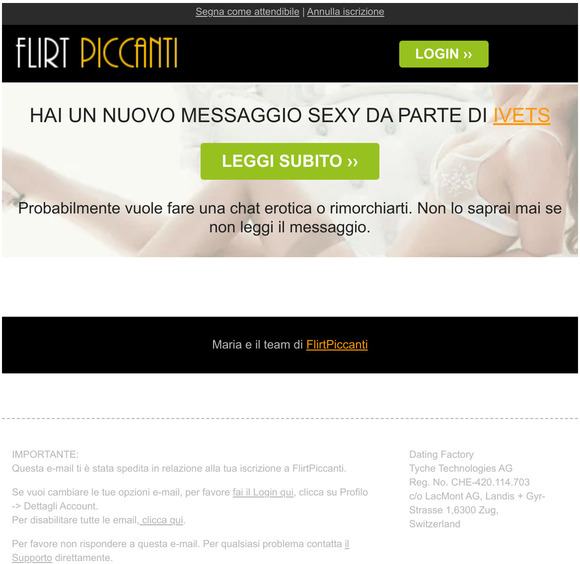 Flirt Piccanti Ivets Ti Ha Appena Inviato Un Messaggio Milled