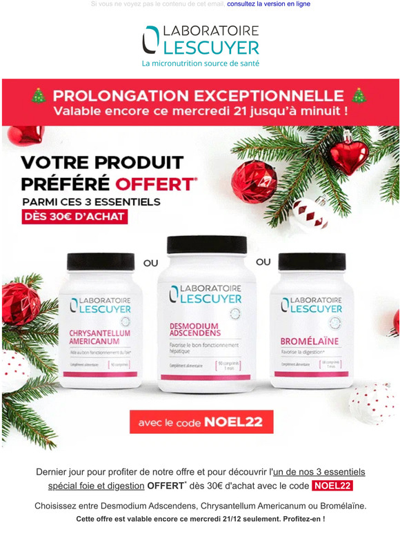 Laboratoire Lescuyer R Gie Prolongation Encore Un Jour Pour