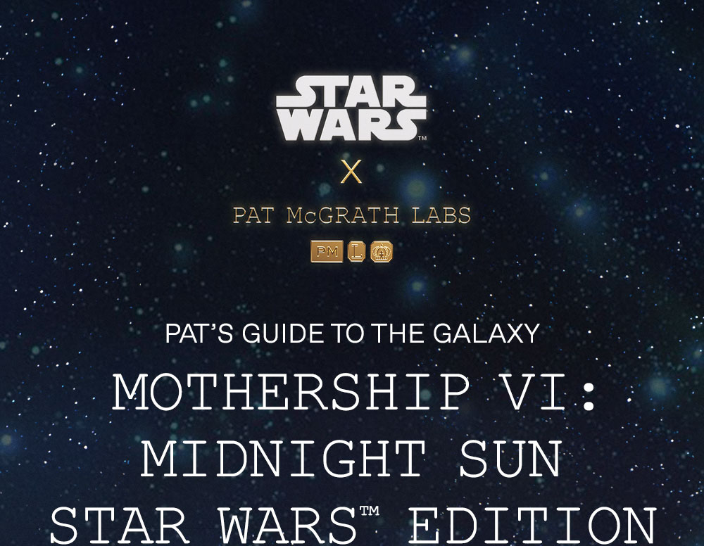 Pat McGrath Anatomy Of Palette Mothership VI Midnight Sun Star Wars