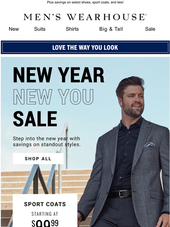 Men S Wearhouse Starts Now Sport Coats Starting At During Our