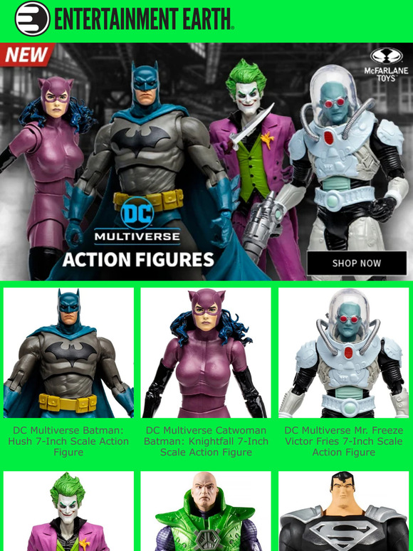 Entertainmentearth New Mcfarlane Dc Multiverse Action Figures