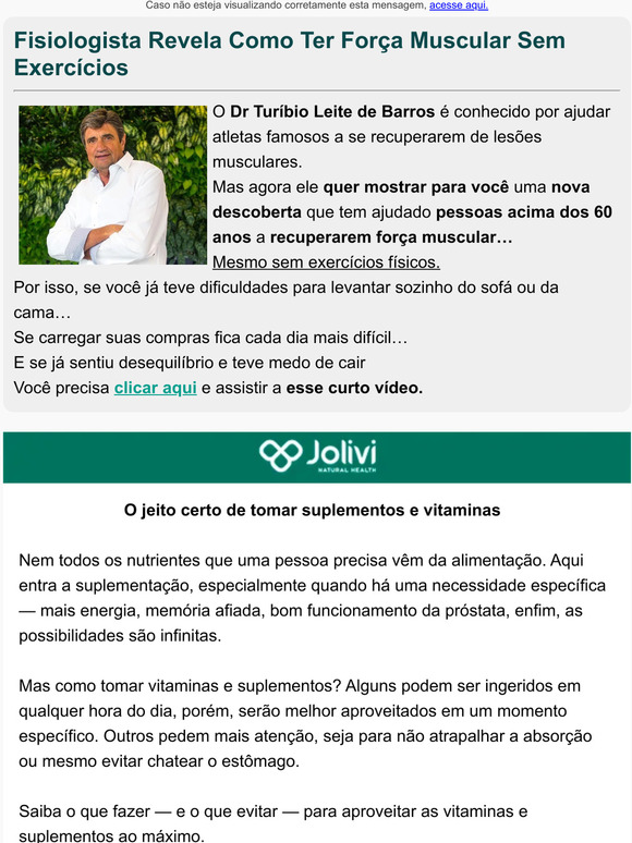 Jolivi Natural Health Como Tomar Vitaminas E Suplementos Milled