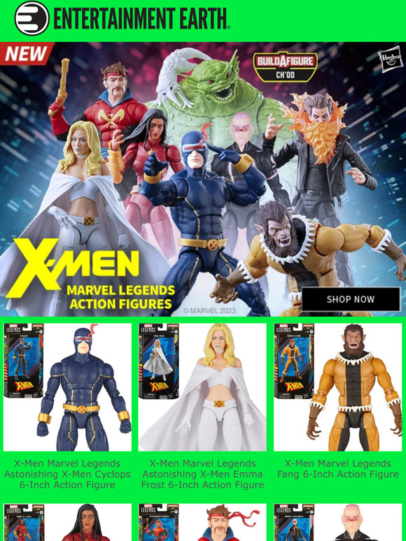 Entertainment Earth Pre Order New Marvel Legends X Men Peep That Ch