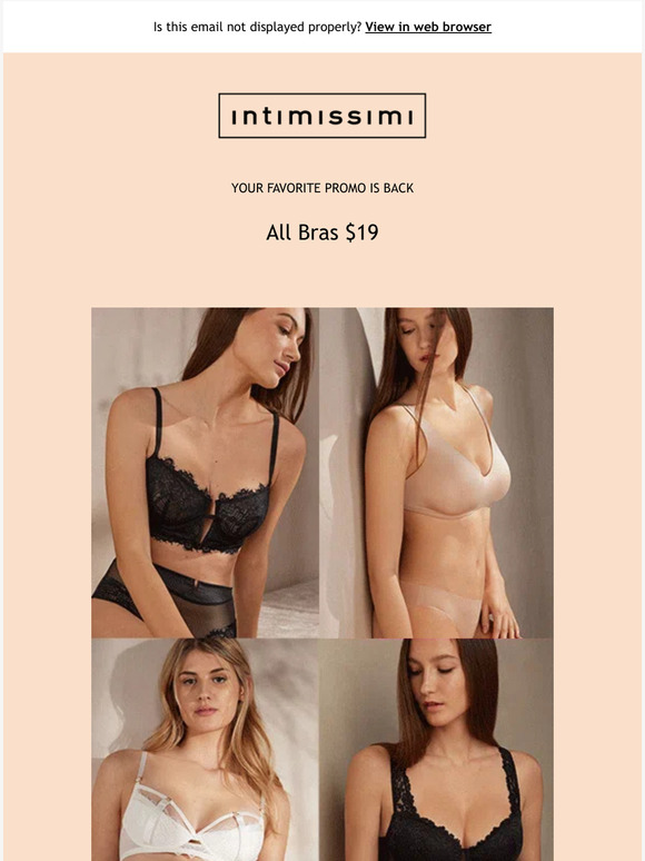 World Intimissimi Bras Milled