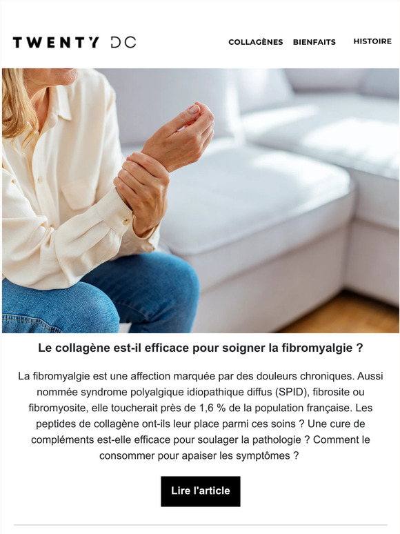 TwentyDC FR Le collagène est il efficace pour soigner la fibromyalgie