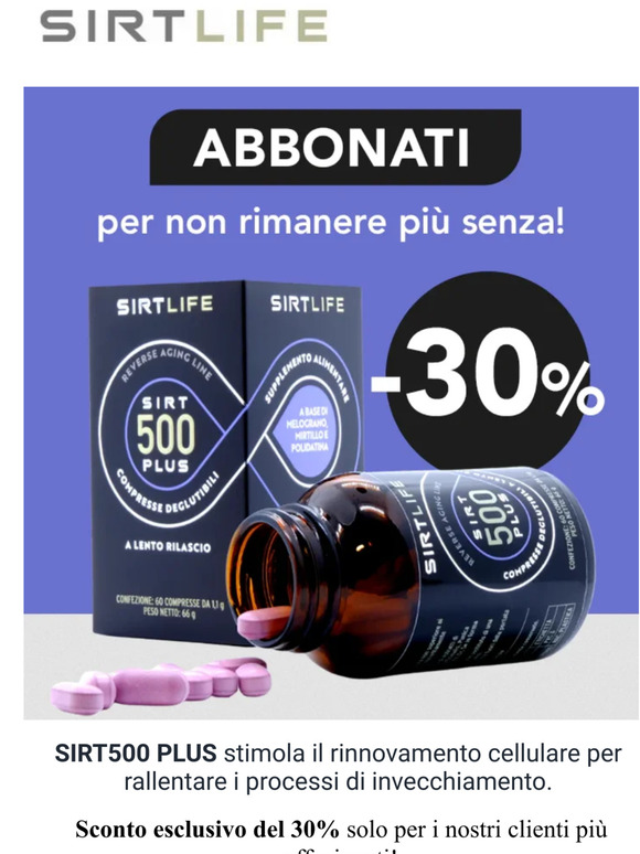 Sirt Abbonati E Aacquista Sirt Plus Con Il Di Sconto Milled