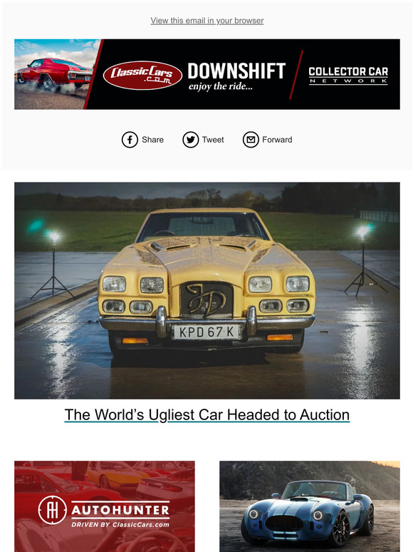 Classiccars The Worlds Ugliest Car Headed To Auction Milled