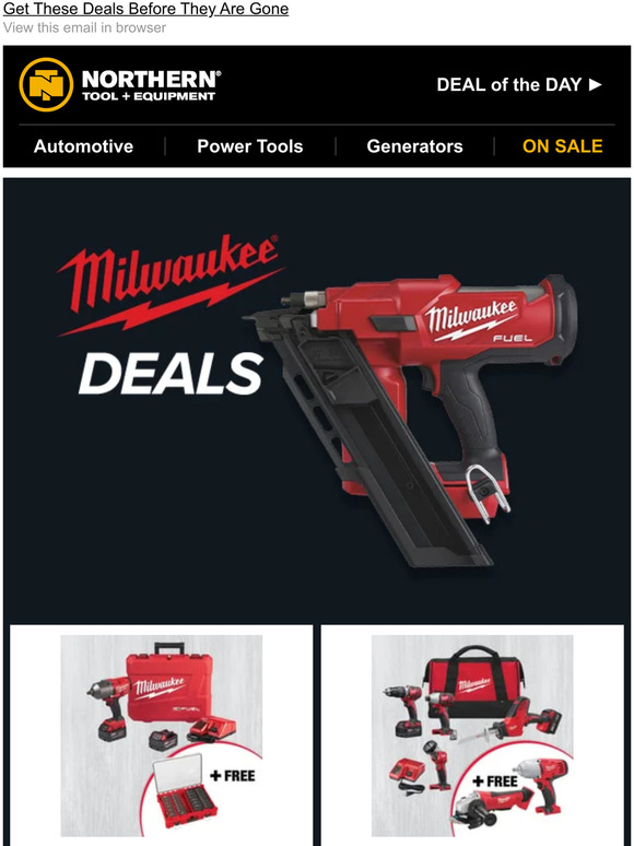 Northern Tool Milwaukee Deals Tools For Any Project Milled