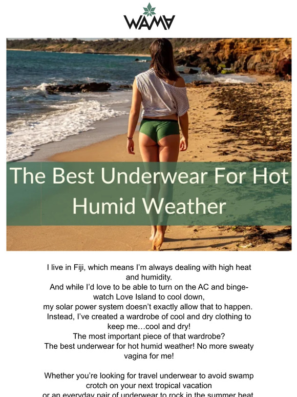 WAMA Underwear The Best Underwear For Hot Humid Weather Milled