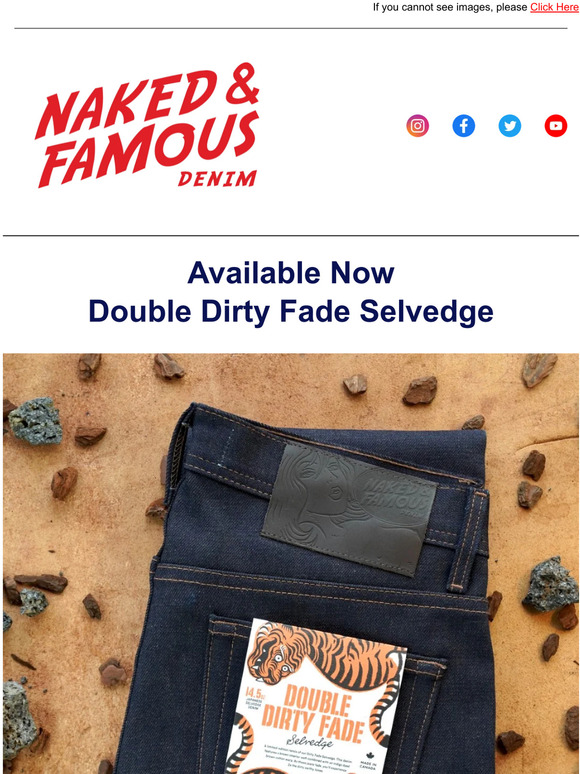 Naked And Famous Denim The Wait Is Over The Double Dirty Fade